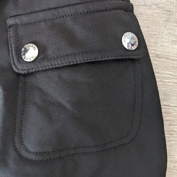 MICHAEL Kors Military Style Black Jacket size Small - Picture 10 of 10